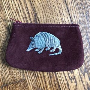 Handmade Armadillo Coin Purse